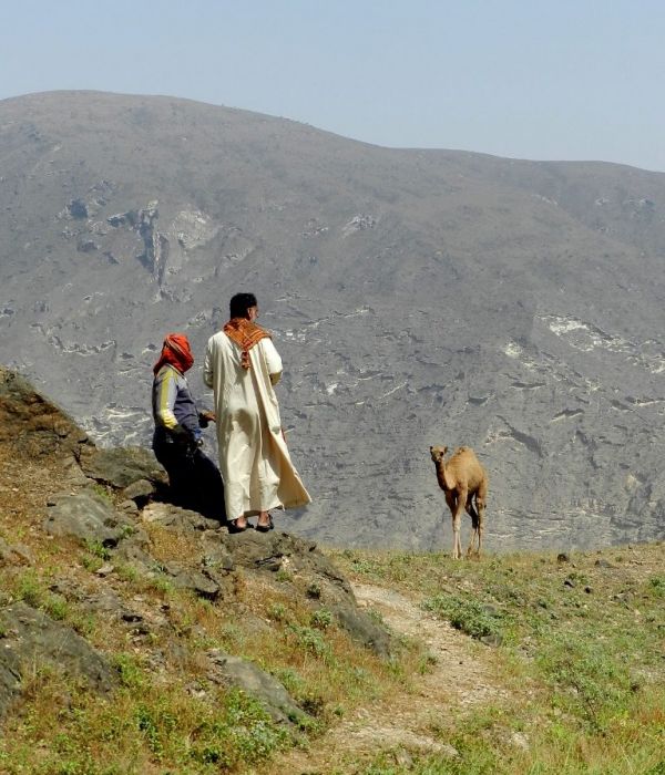 Camping in the Rub al khali and canyons of Dhofar Mountains