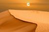 Walk in the dunes to see the sunset in the Rub al Khali