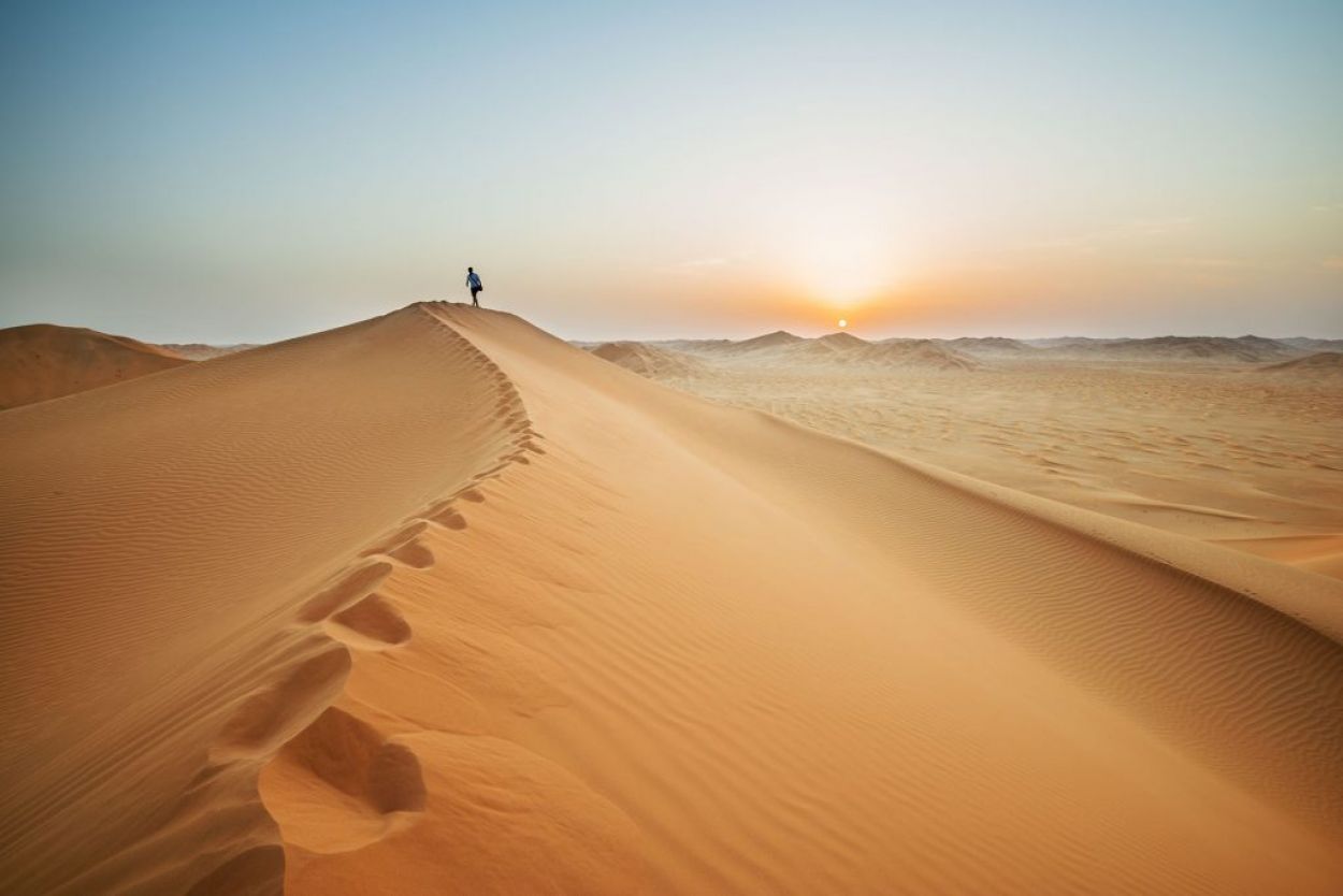 The big dunes of Rub Al Khali